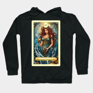 The Temperance Card From the Light Mermaid Tarot Deck. Hoodie